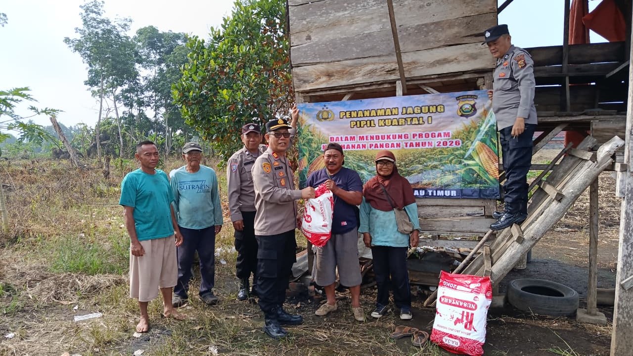 Polsek Lubuk Linggau Timur I Tanam Jagung Serentak Dukung Ketahanan Pangan Nasional Polsek Lubuk Linggau Timur I Tanam Jagung Serentak Dukung Ketahanan Pangan Nasional