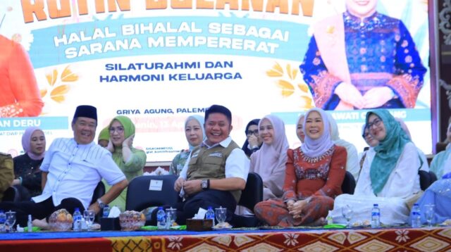 Pengajian dan Halal Bihalal TP PKK Sumsel