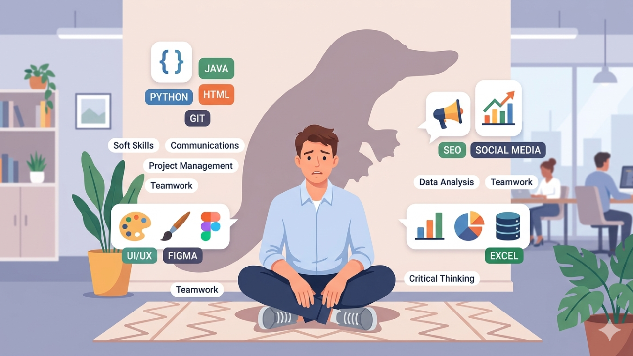 Serba Bisa Tapi Tak Terpilih: Dilema Kutukan Platipus di Dunia Kerja