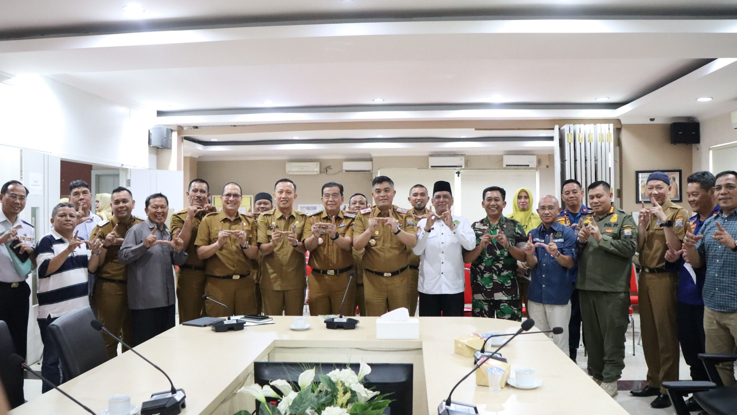 Rapat Pemkot Palembang Bahas Izin Pendirian Rumah Ibadah Tzu Chi di Lemabang