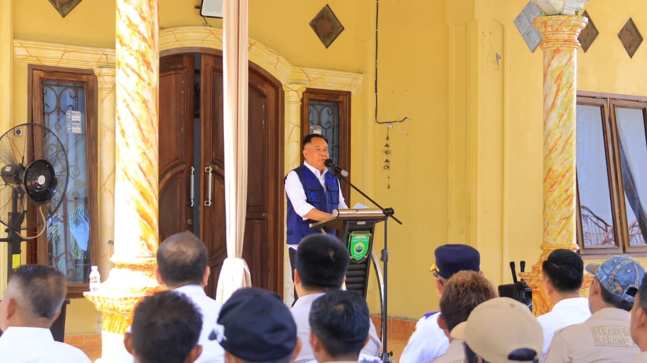 Cik Ujang Bersilaturahmi dengan Warga Sumber Marga Telang Banyuasin