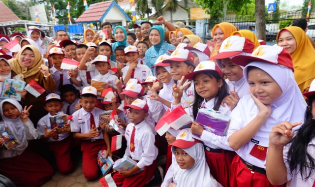 Feby Herman Deru Resmikan Rumah Dilan TP PKK OKI untuk Pemberdayaan Perempuan dan Anak