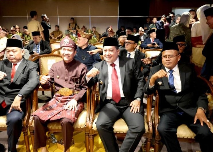 Ratu Dewa Hadiri Rapat Paripurna HUT ke-80 Sumsel