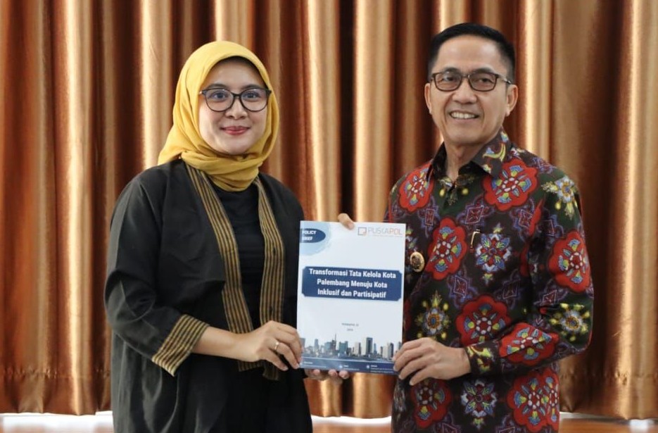 Ratu Dewa Bahas Konsep Kota Inklusif Bersama Puskapol UI di Palembang Ratu Dewa Bahas Konsep Kota Inklusif Bersama Puskapol UI di Palembang