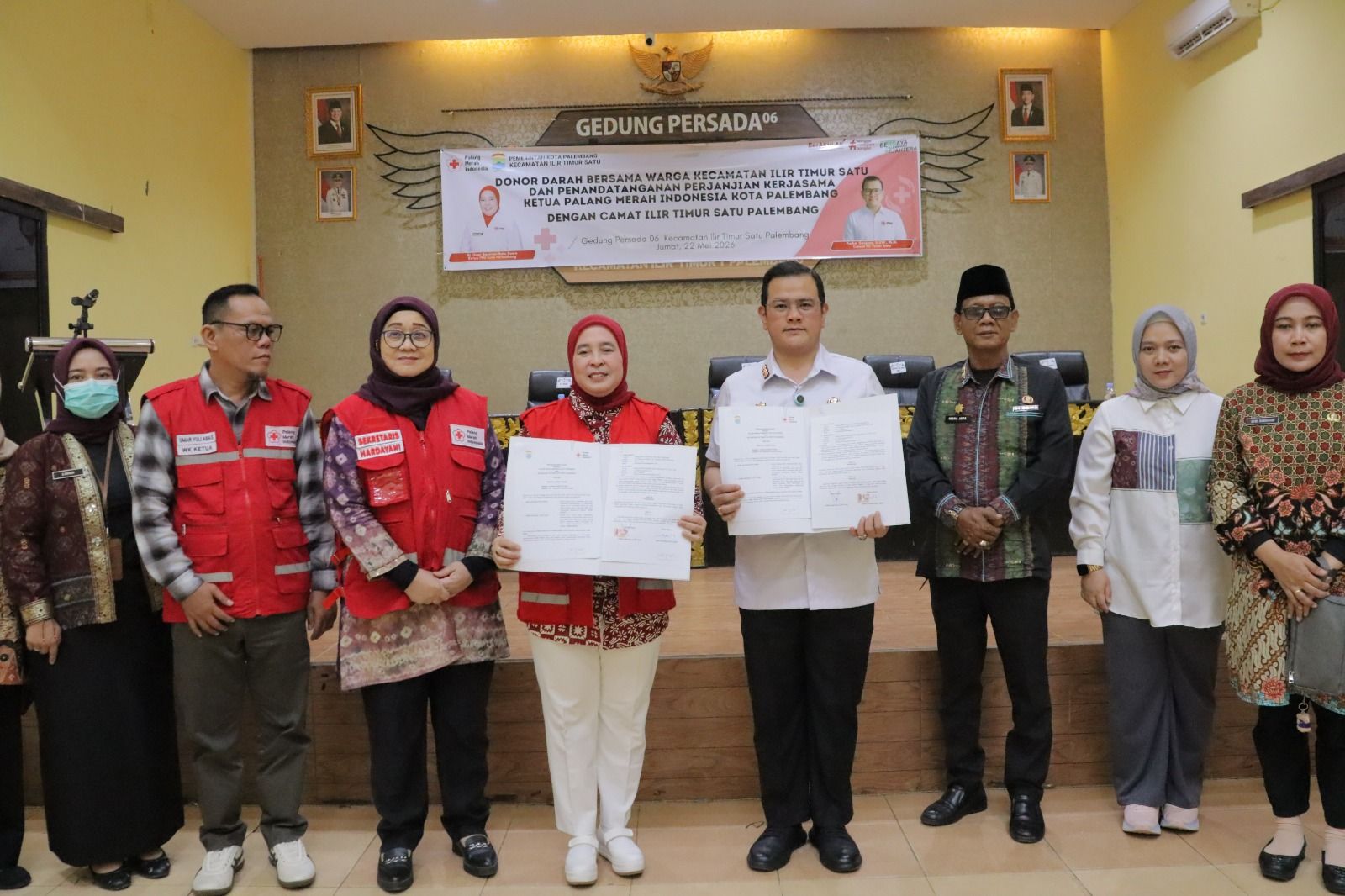 PMI Palembang dan Kecamatan IT I Gelar Donor Darah Rutin, Dok: Ist