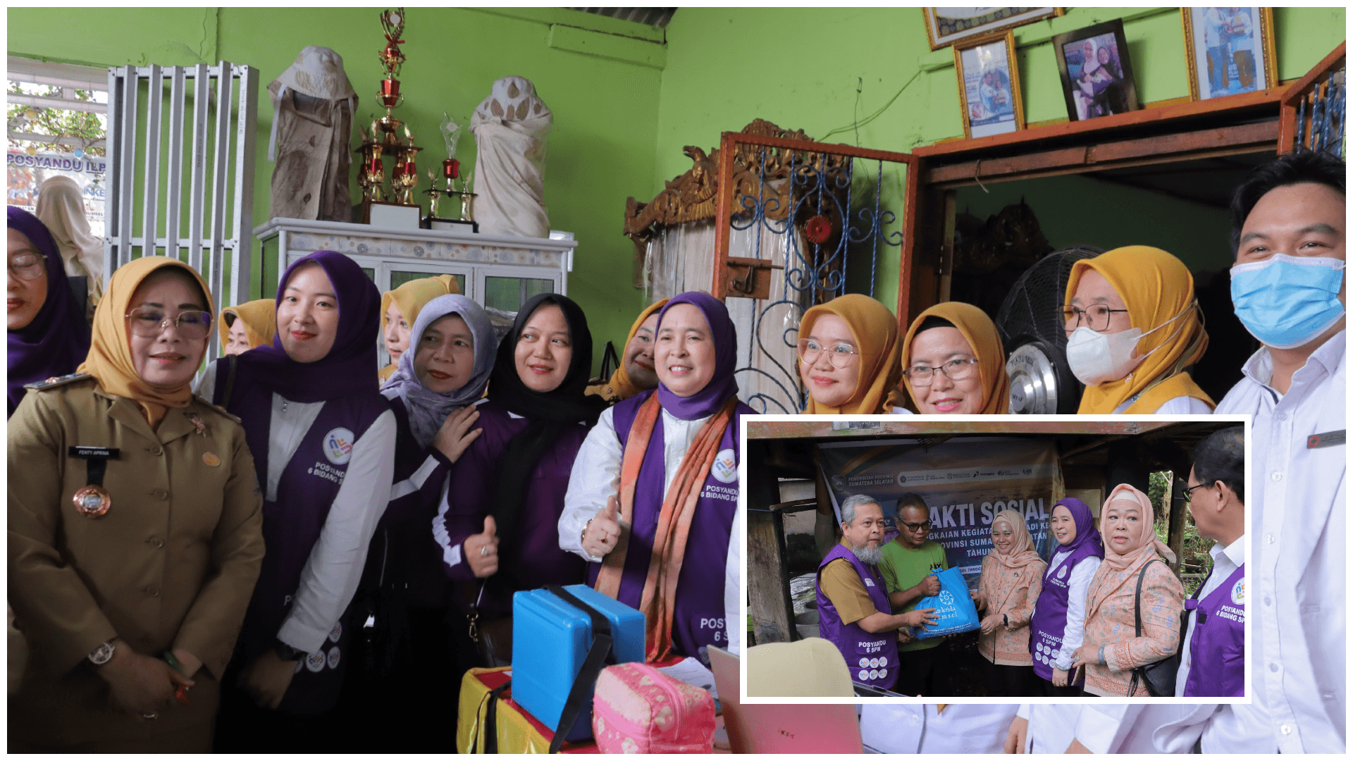 Posyandu Melati, Kelurahan Plaju Ulu, Kecamatan Plaju, Kota Palembang, Dok: Ist