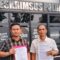 Kuasa Hukum Muhammad Ikrom SH (kemeja kotak-kotak) Dampingi Keluarga Pasien Laporkan Dugaan Malapraktik RSUD Tulus Ayu OKU Timur ke Polda Sumsel