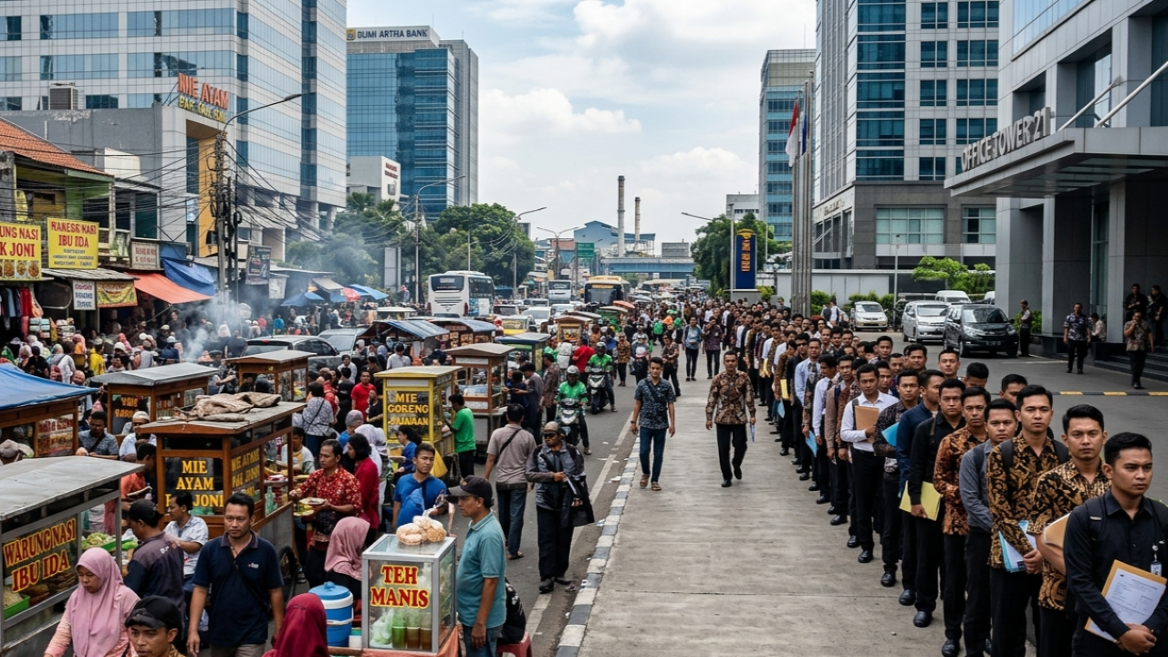 Menjamurnya UMKM di Tengah Terbatasnya Lapangan Kerja Formal Indonesia