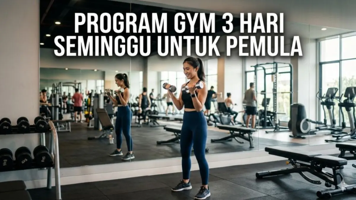 Program Gym 3 Hasri Seminggu untuk Pemula, Jadwal Latihan Efektif untuk Membentuk Tubuh Ideal Program Gym 3 Hasri Seminggu untuk Pemula, Jadwal Latihan Efektif untuk Membentuk Tubuh Ideal