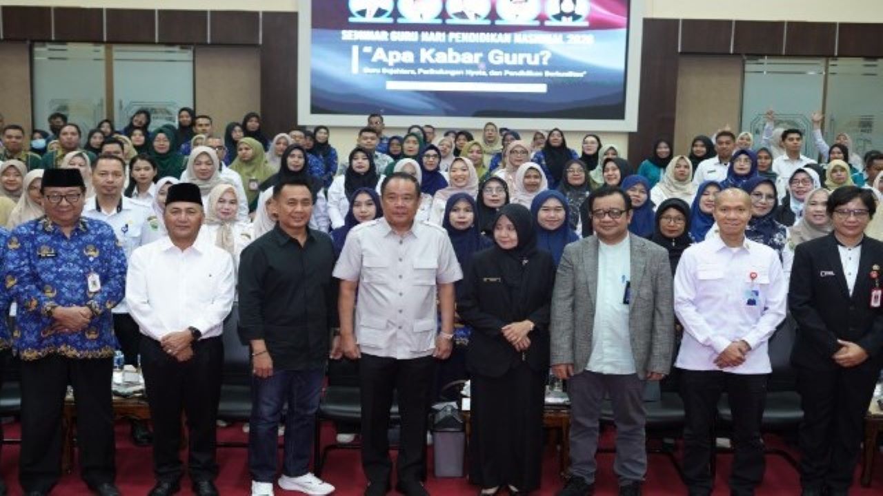Wagub Sumsel Cik Ujang Hadiri Seminar Hardiknas 2026 di Graha Bina Praja Pemprov Sumsel Wagub Sumsel Cik Ujang Hadiri Seminar Hardiknas 2026 di Graha Bina Praja Pemprov Sumsel