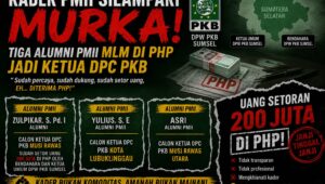 Kader PMII Silampari Protes Dugaan Pengabaian Tiga Alumni PMII dalam Penentuan Ketua DPC PKB