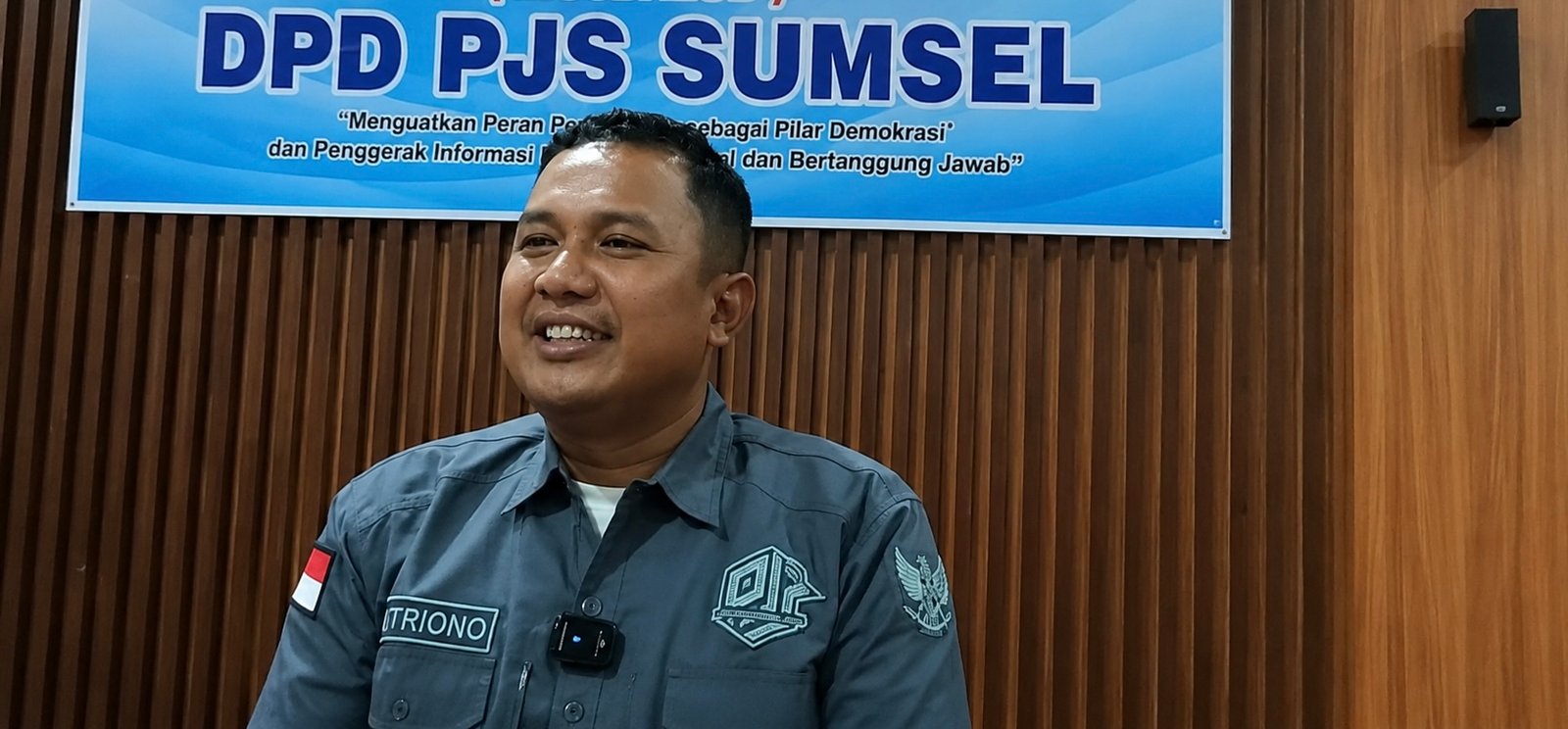 Ketua DPD PJS Sumsel (Edi Triono)